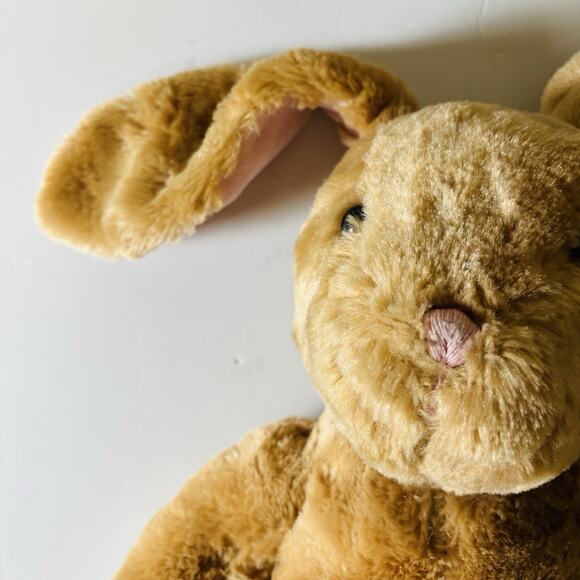 Build A Bear Workshop Pawlette Bunny Rabbit Plush Tan/ Pink 21” - Picture 3 of 14